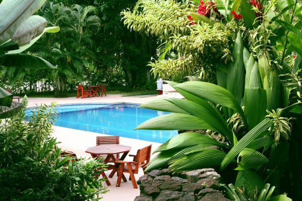 Pool Area Landscaping in Walla Walla