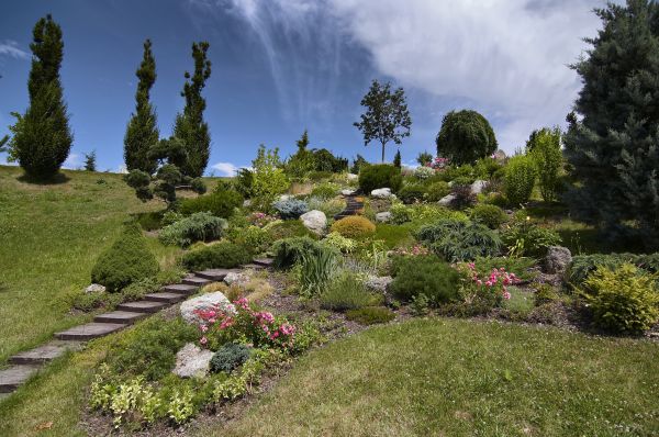 Steep Terrain Landscaping in Walla Walla