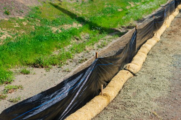 Straw Wattle Installation in Walla Walla